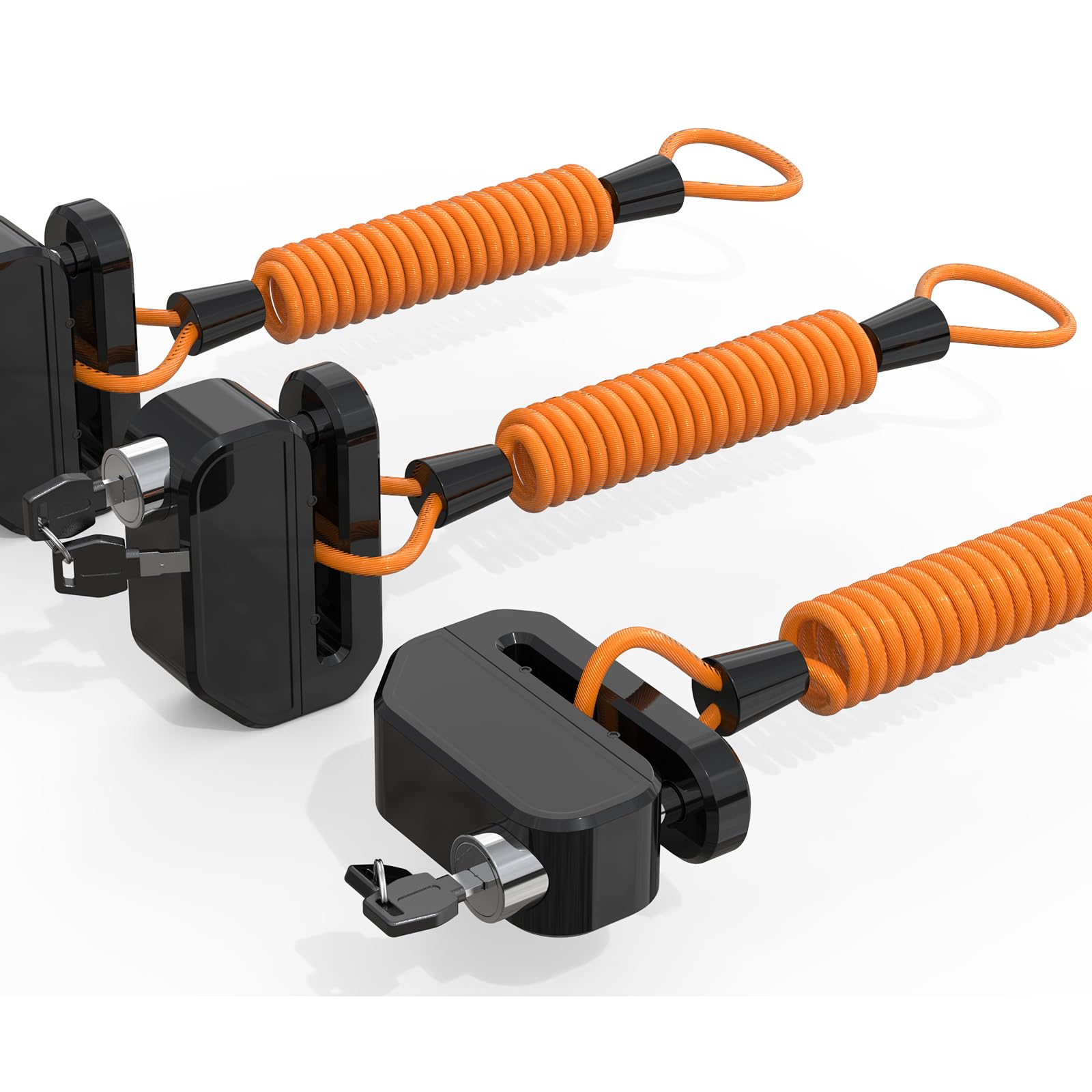 Anti-Theft Electric Bike Disc Lock - Alarm Disc Lock for Motorcycles Bikes, Waterproof, Easy Mounting for Long-Term Safety and Peace of Mind