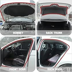 Double Layer Self-Adhesive Car Door Rubber Seal