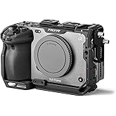 Tilta Full Camera Cage for FX3/FX30 V2 | Top Plate NATO Rail, Cold Shoe, 1/4""-20 and 3/8""-16 | Thumb Screw Design | Black
