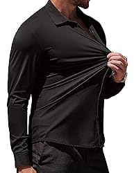 COOFANDY Men's Dress Shirts Long Sleeve Big and