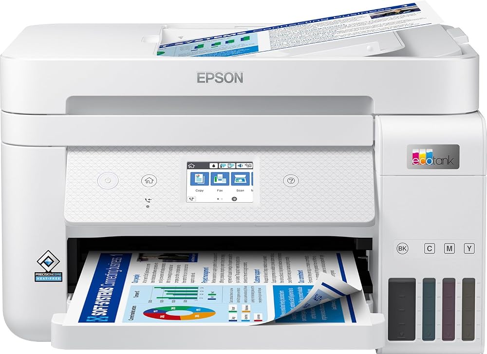 Epson EcoTank ET-4856 A4 Multifunction Wi-Fi Ink Tank Printer 3 Yr Ink