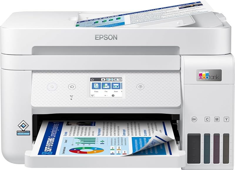 Epson EcoTank ET-4856 A4 Multifunction Wi-Fi Ink Tank Printer 3 Yr Ink