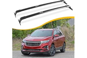 EZREXPM 220lbs Cross Bar Roof Rack Fit for Chevrolet Chevy Equinox 2018-2024 Cargo Carrier Crossbar Rooftop Accessories (with Side Roof Rails)