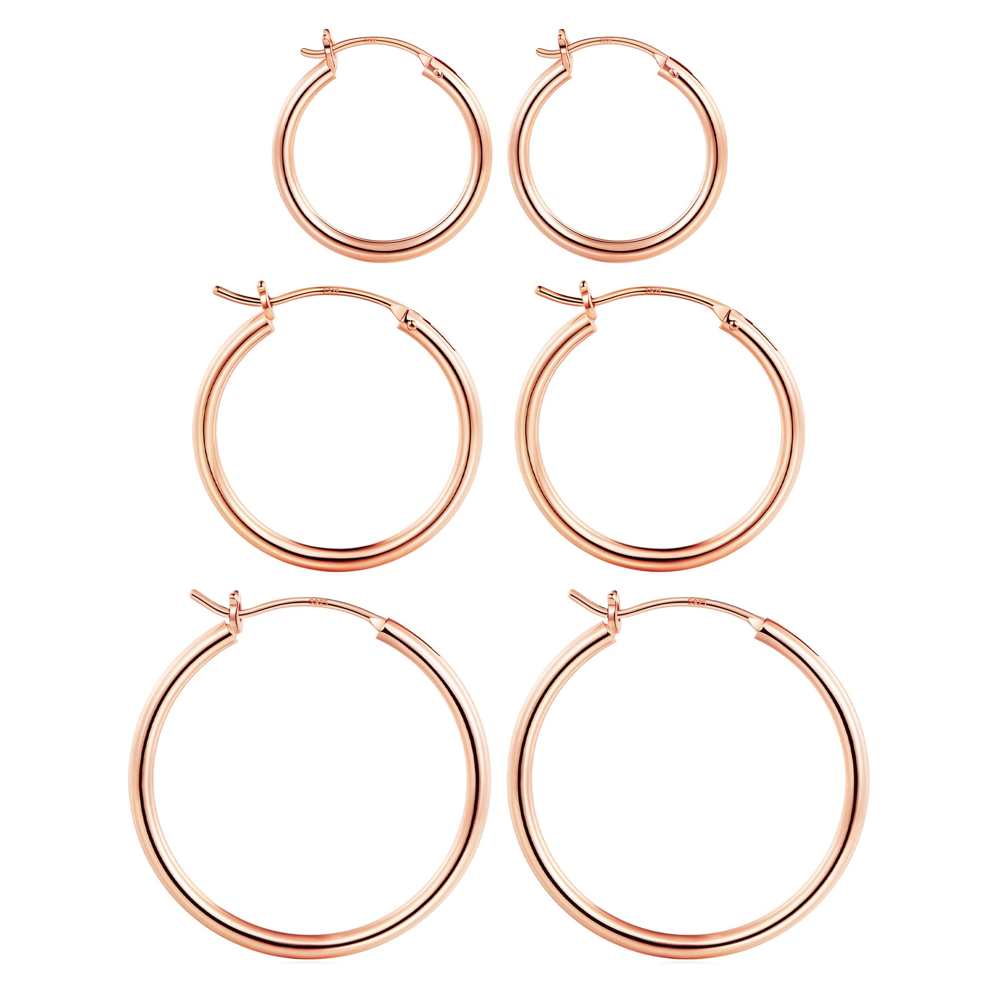 M MOOHAM Rose Gold Hoop
