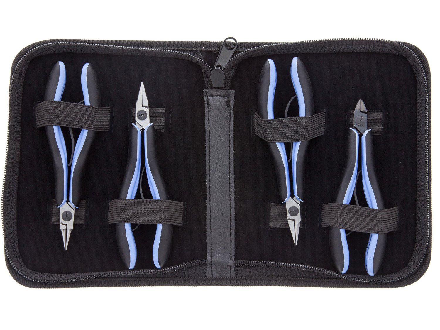 Lindstrom RX Professional Series, Deluxe Plier Assortment, 4 Pliers with Case