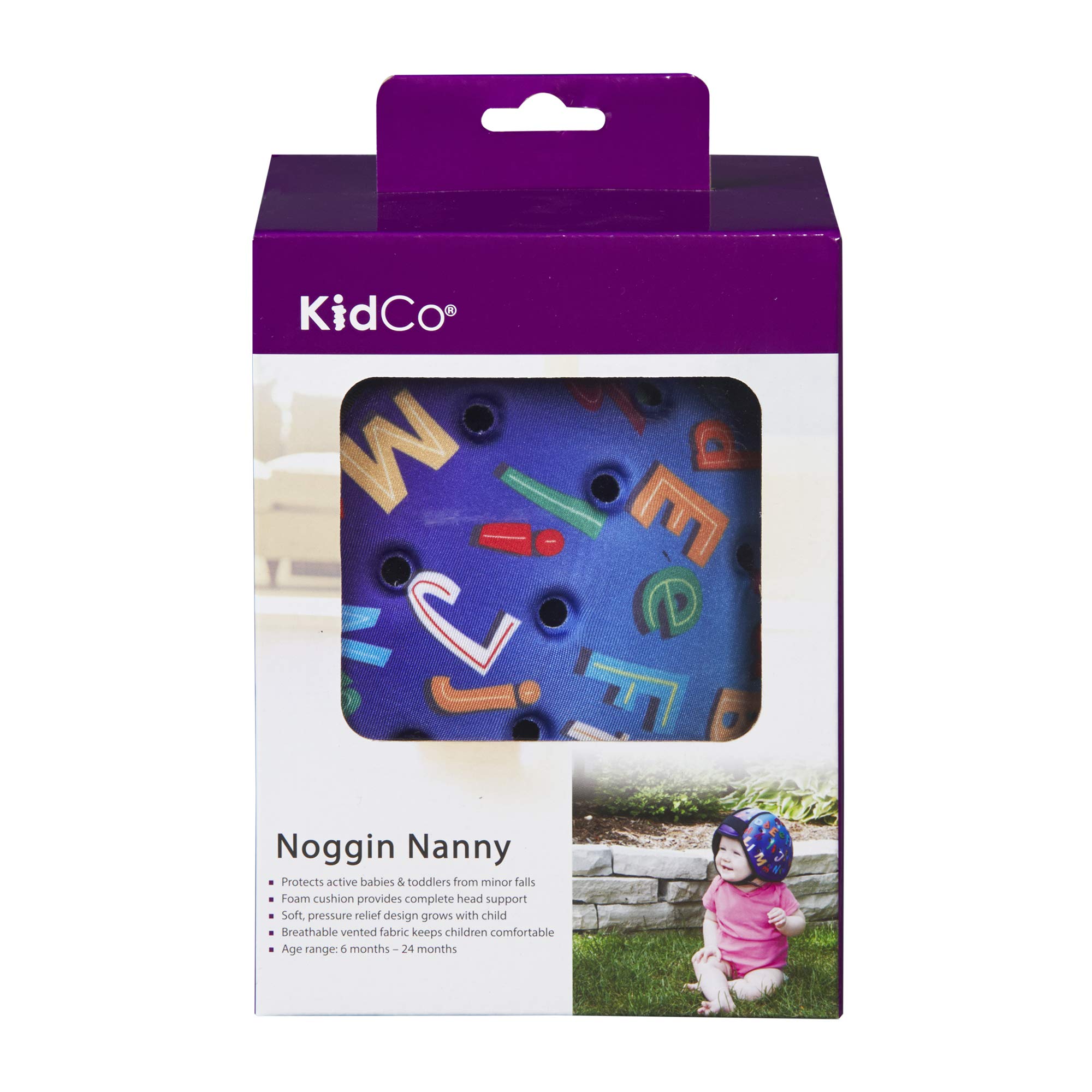 Kidco S840 Noggin Nanny Baby Head Protector - Baby Helmet with Adjustable Straps - Sky