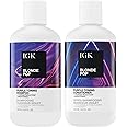 IGK Blonde Pop Shampoo + Conditioner Kit | Brighten + Neutralize Brass | Vegan + Cruelty Free | 16 Oz