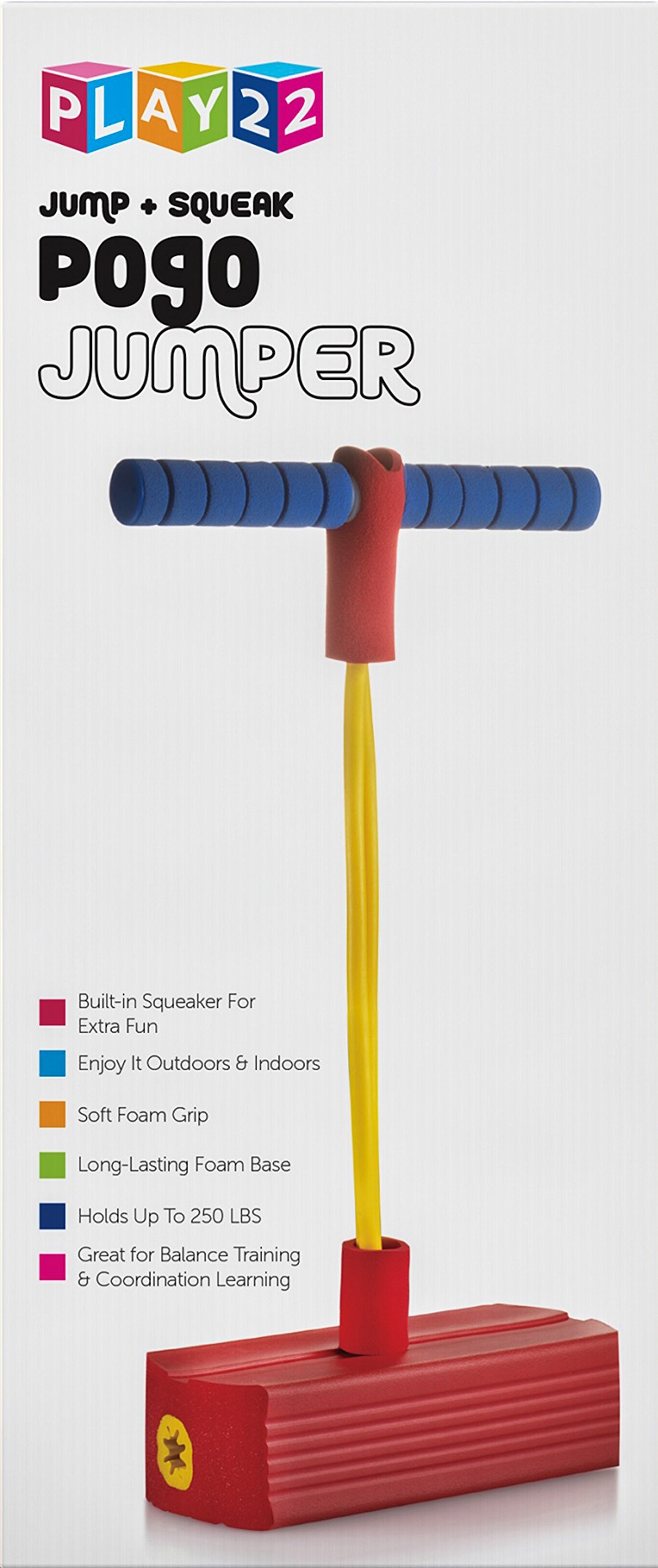 Play22 Foam Pogo Jumper for Kids Fun and Safe Jumping Stick Pogo