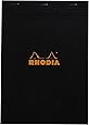 Rhodia Staplebound Pad No.18 - A4 (8.25 x 11.75 inches), Graph, Black