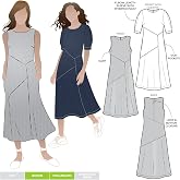 Style Arc Sewing Pattern - Yvette Woven Dress (Sizes 04-16)