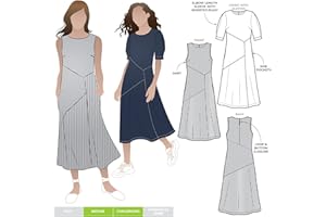 STYLEARC Style Arc Sewing Pattern - Yvette Woven Dress (Sizes 10-22)