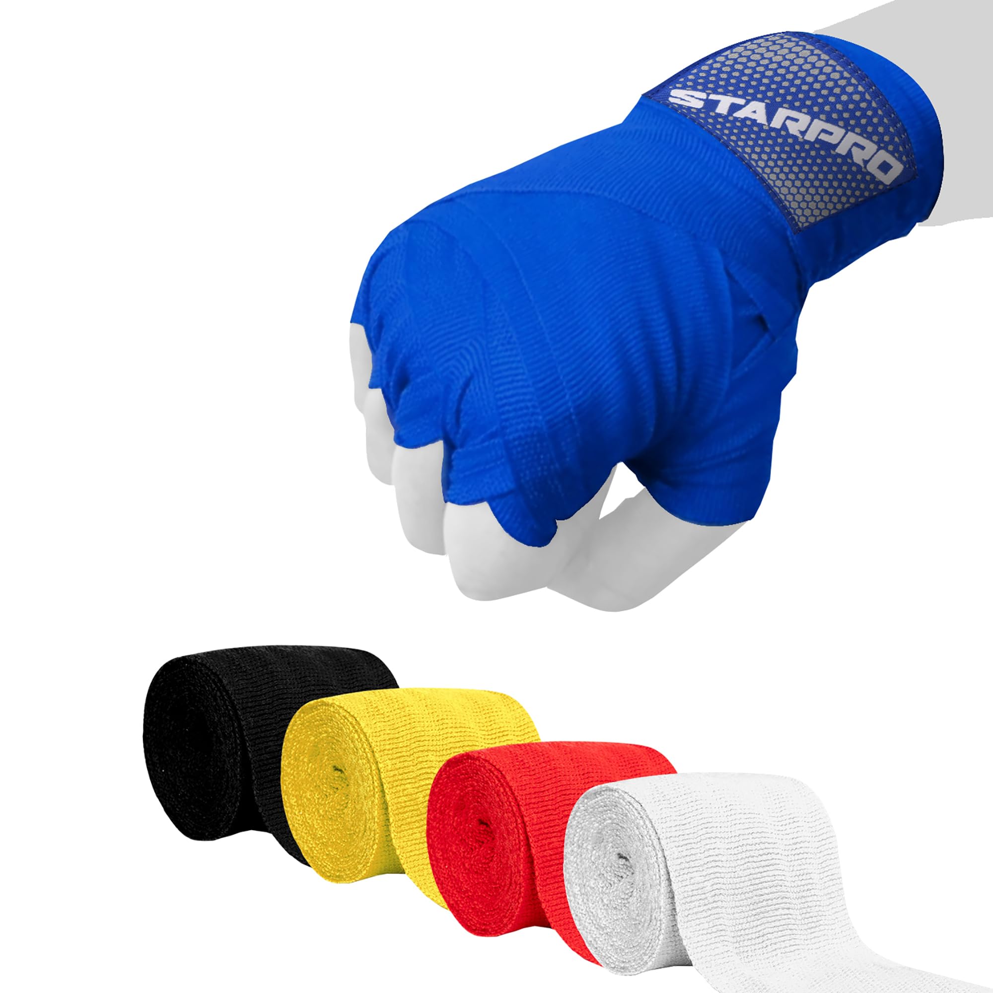 Starpro Classic Boxing Hand Wraps – Thumb Loop Strap | Traditional Wrist Wraps for Men, Women & Kids in Multiple Colours
