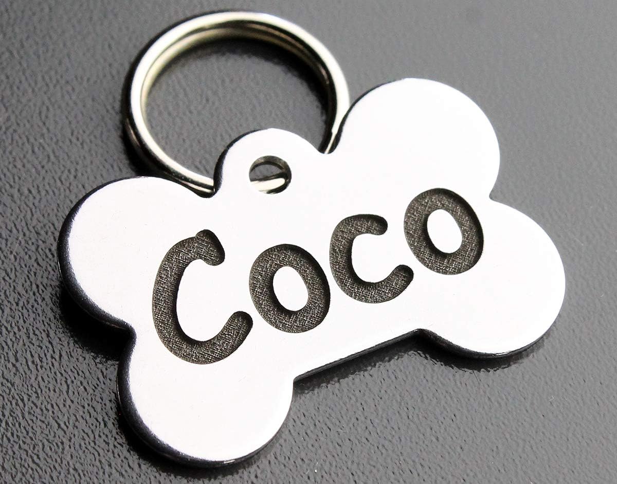 deep engraved pet tags