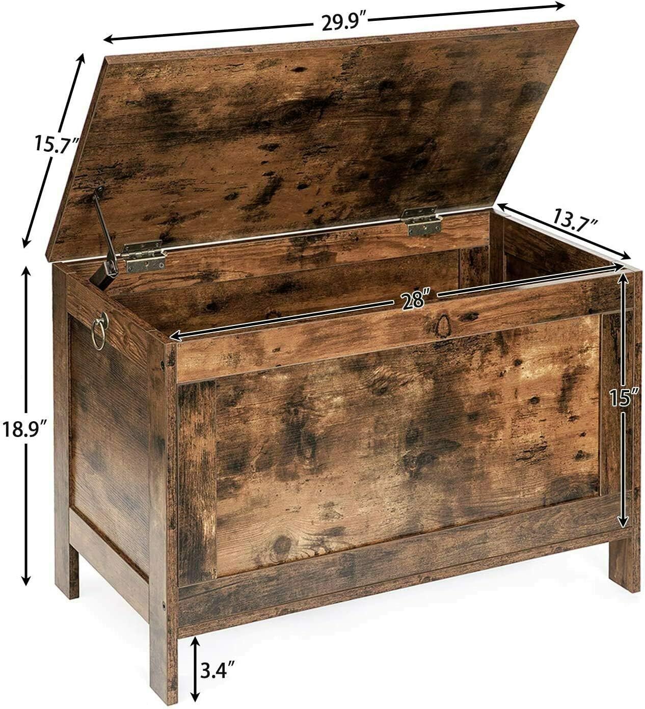 Toy Child Kid Kitchen Home Bed End Way Entry Hallway Luxury Ottoman Organize Bedroom Storage Truck Wooden Box Chest Storage Seat Barn Garden Laundry Market Store Garage Camping Mess Shoe Book Blanket