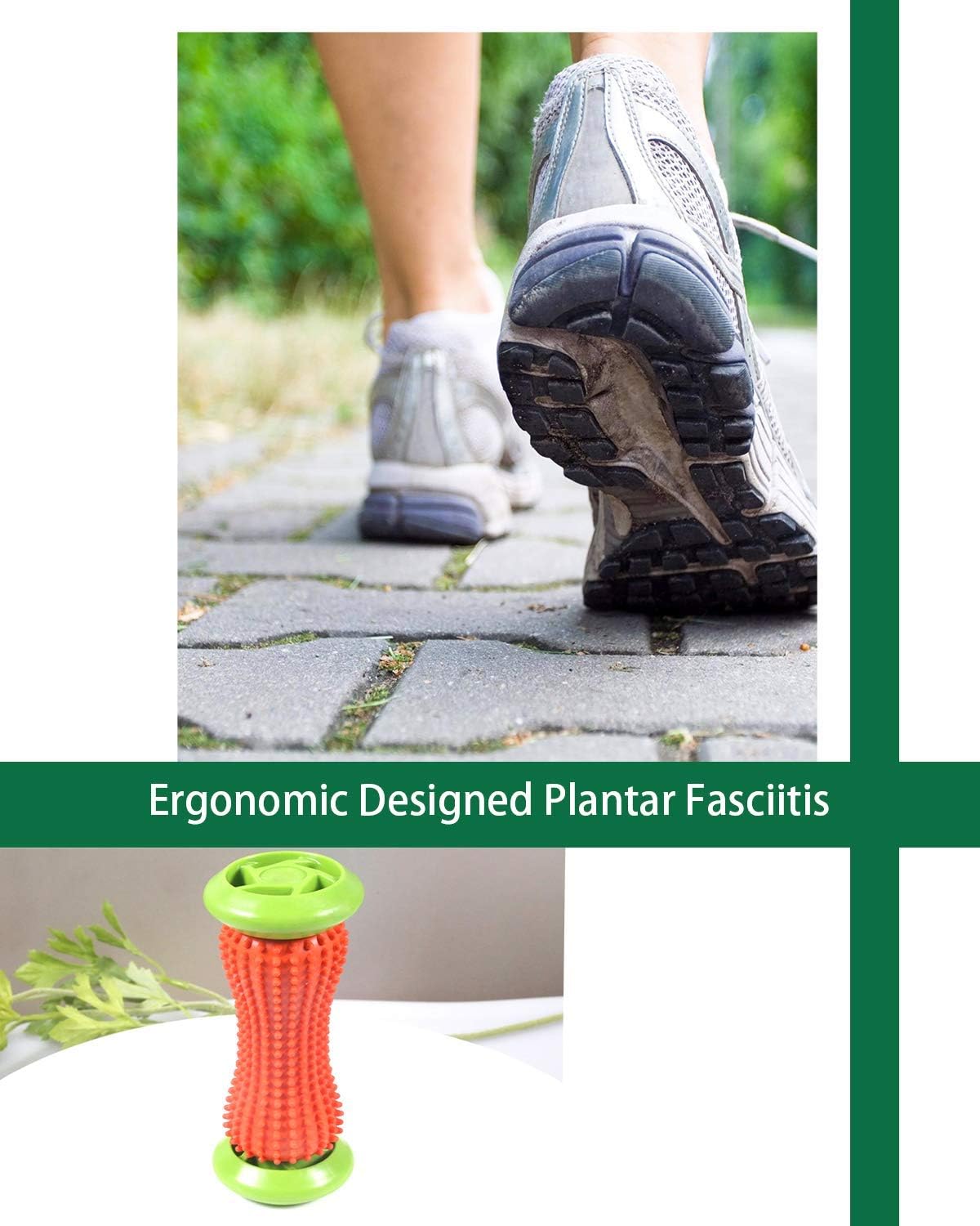 ChiFit Manual Foot Massager Foot Roller Foot Reflexology Therapy Reach The Spleen and Relax The Nerves, Bag Packing …: Health & Personal Care
