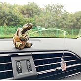 Motaney Cute Fishing Car Ornaments for Dashboard, Swinging Fish Car Dashboard Decor, Fun Car Decoration for Dash Car Accessories for Anglers, Home Garden Decor