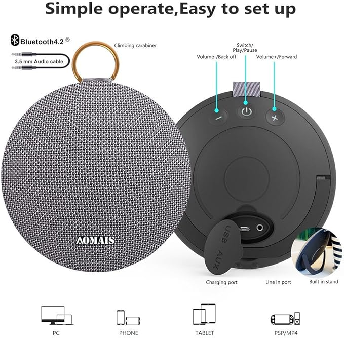 aomais ball bluetooth speaker
