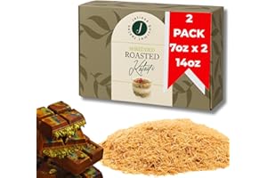 JATISSE Toasted Kataifi Shredded Fillo Dough – Crispy Roasted Kadayif for Dubai Chocolate Bar, Kunafa, Knafeh, and Middle Eastern Pastries – Ready-to-Use – Vegan (14 ounce)