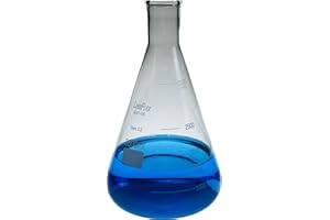 LUERFLEX 3000ML Erlenmeyer Flask Borosilicate Glass Pack of 1