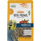 Vitakraft Sunseed Vita Prima Parakeet Food 2 lb. | Nutrient-Dense Seed Blend, Supports Optimal Digestion, Natural Foraging Variety, Fortified Daily Diet, 2 Pound Bag