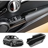 for 2023 2024 Mini Cooper F56 Organizer Mini Cooper F56 Front Door Side Storage Box Door Side Organizer Grab Tray 2015-2024 M