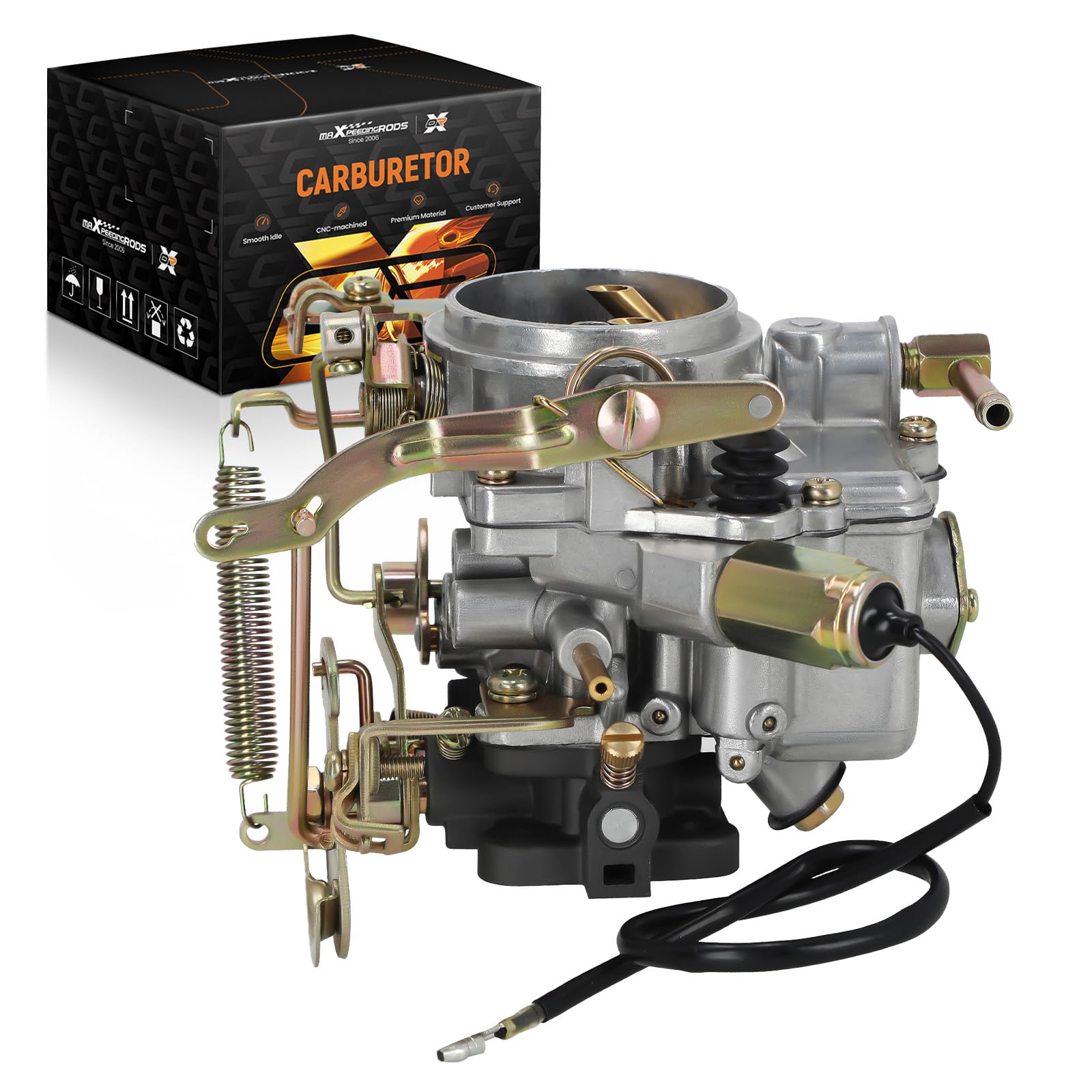 Tuningsworld 2 Barrel Carburetor for Nissan B210 A14 Engine 1975-78 & Pulsar 1983 | Manual Choke