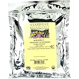 Starwest Botanicals Organic Ginger Root 1/4" Cut and Sifted, 1 Pound