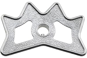 ZZHXSM Billiard Bridge Head Silver Tone Aluminum Alloy Billiards Cue Rack Bridge Head Non-Slip Billiards Snooker Pool Cue Rest Bridge Head Holder