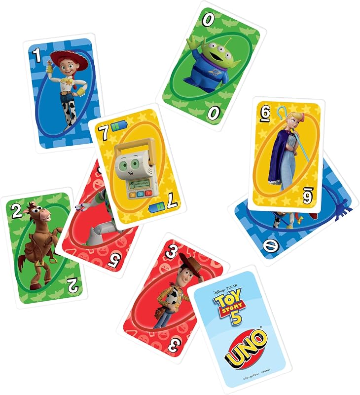 UNO Disney et Pixar Toy Story 5 Jeu de Cartes