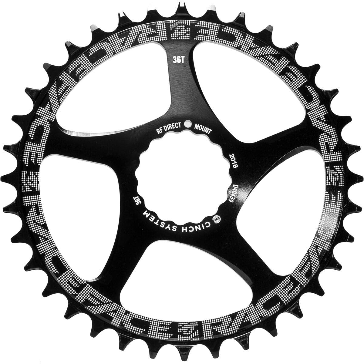 Race Face CHAINRING 24T DIRECT MOUNT 10/12 Spd Black
