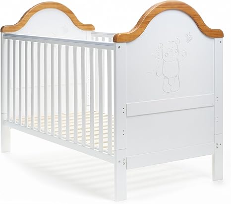 white and pine cot
