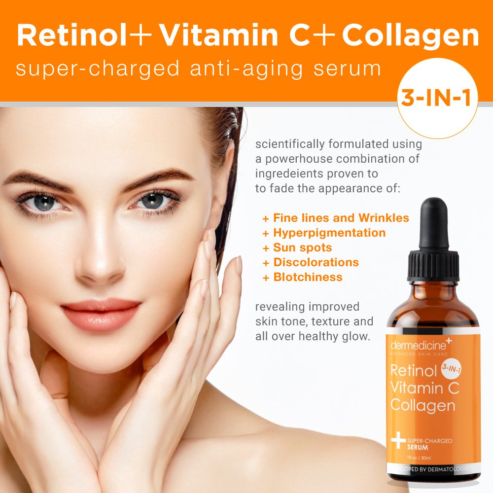 dermedicine vitamin c with retinol 3