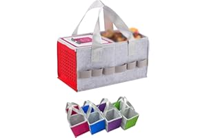 Carry Bag for Toniebox Audio Player Starter Set and Dolls, Large Space For Audio Accessories Travel Felt Cloth Musical Toy Fo