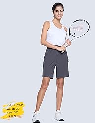 MAGCOMSEN Hiking Shorts for Women with Pockets
