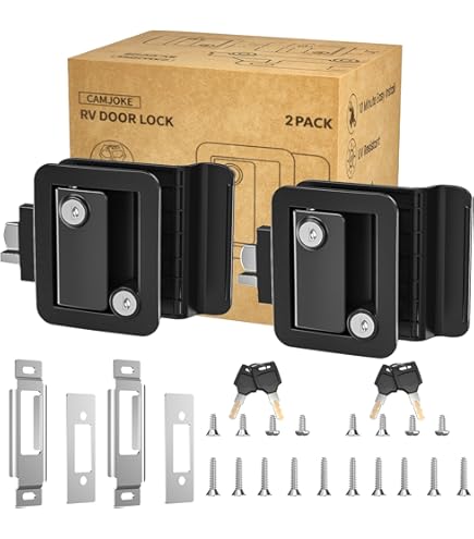 Replacement TriMark Motorhome Door Lock With Non-Removable Deadbolt - 1 - Foto 5