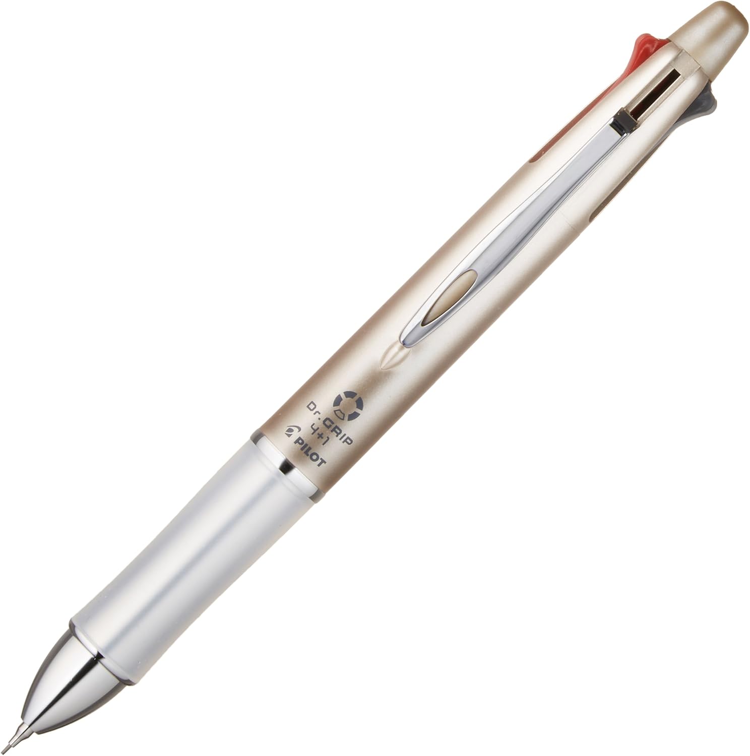Amazon パイロット 多機能ボールペン ドクターグリップ4 1 Pbkhdf1sfcg シャンパンゴールド 多機能ボールペン 文房具 オフィス用品