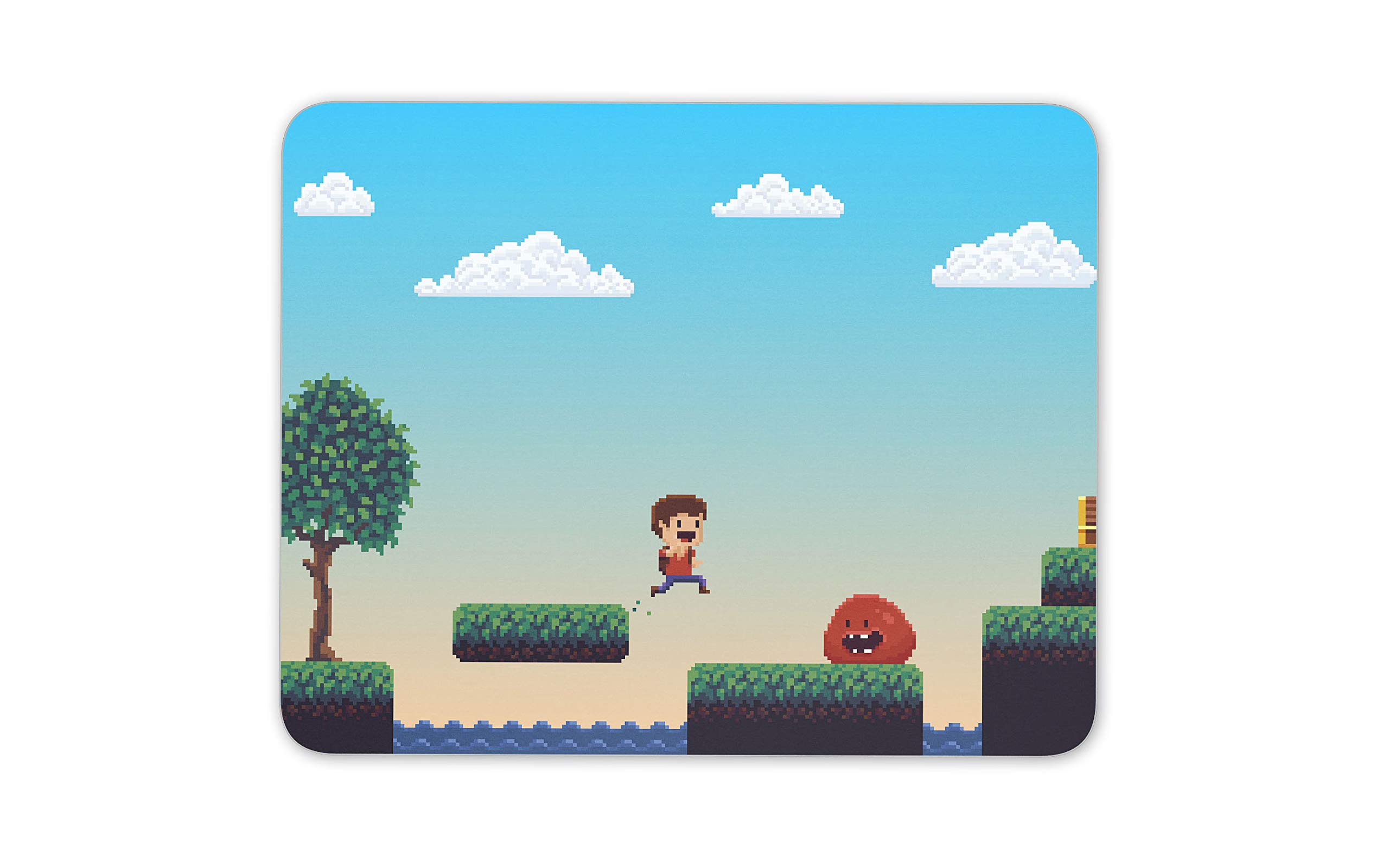 Destination Vinyl Ltd Funny Gamer Boy Mouse Mat Pad - Gaming Platform Game Desk Computer #14800