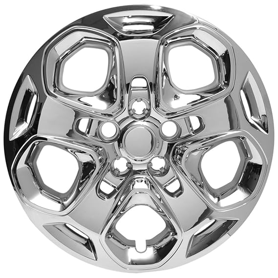 Amazon.com: Hubcaps for Ford Fusion (Pack of 4) Wheel Covers - 17 inch, Snap On, Chrome: Automotive