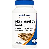 Nutricost Marshmallow Root 120 Capsules for 120 Servings Per Bottle | Gluten-Free &amp; GMO-Free