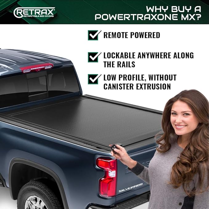 Amazon Com Powertraxone Mx Retractable Truck Bed Tonneau Cover 70501 Fits 2006 2015 Ridgeline 4 9 Bed Automotive