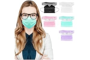 50PC Color Anti-Fog Face_Mask for Glasses Wearers,3 Layer Protection Fabric with Nose Wire ,Keep The Lens Clear,Comfortable a