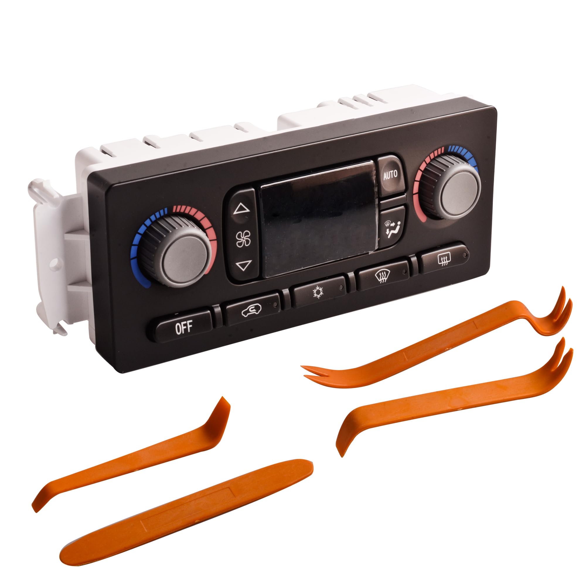 Photo 1 of Predep A/C Heater Climate Control Module Fit for 2003-2004 Cadillac Escalade Chevy Avalanche Silverado Suburban Tahoe GMC Sierra Yukon XL 1500 2500, HVAC Control Switch Panel Replace 599-009 19370209