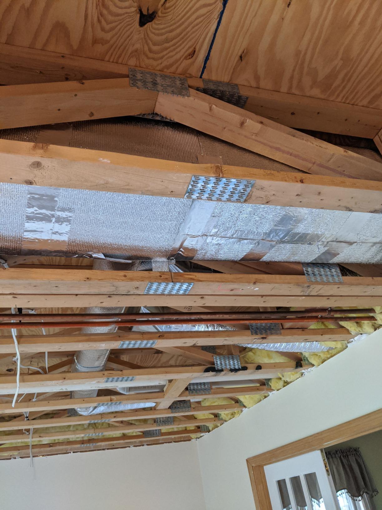 23/mo Finance AES R8 HVAC Duct Wrap Insulation Reflective 2 Sided