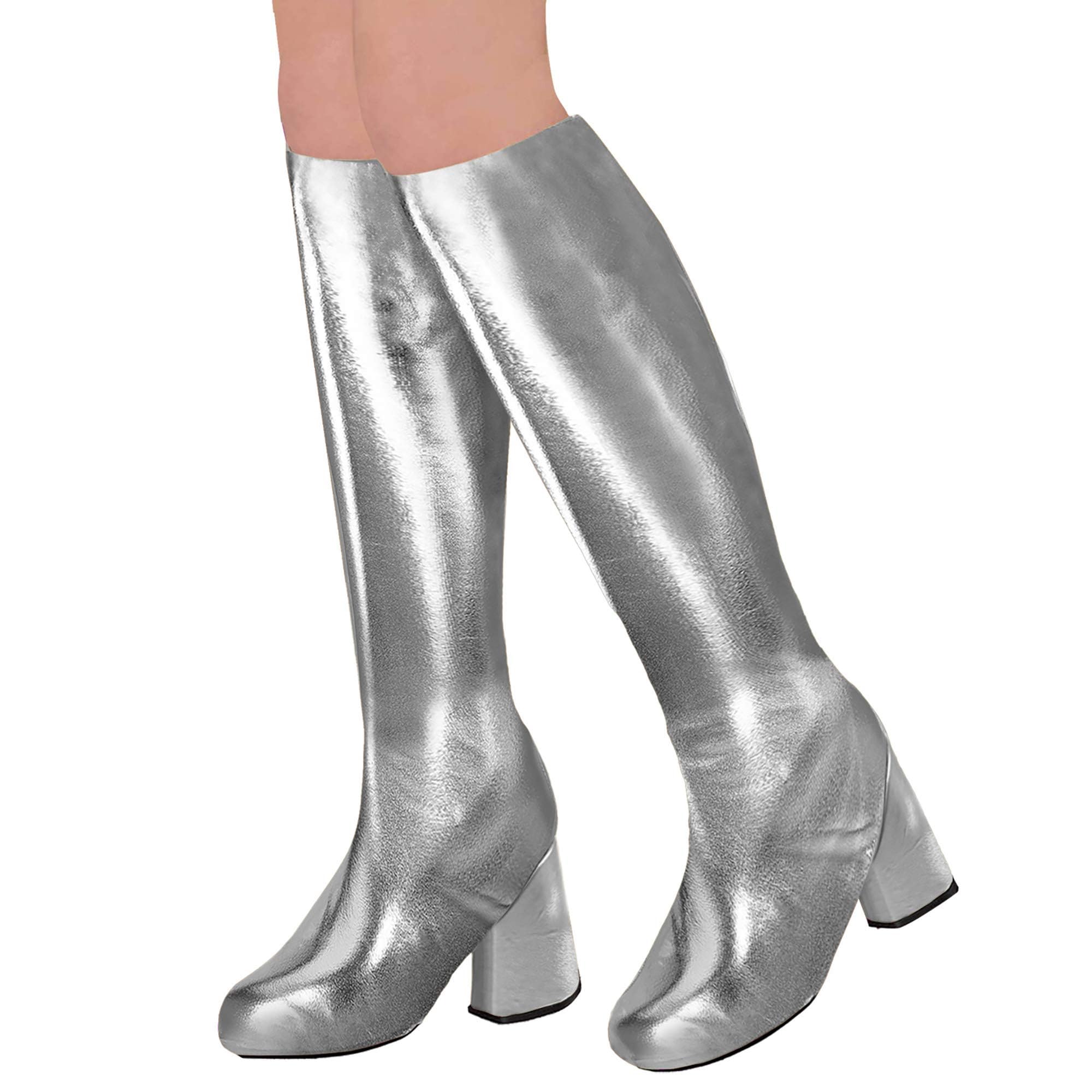 W WIDMANN MILANO Party Fashion - Women's Boot Covers, 60s, 70s, Disco, Dancer, Celebrity, Rockstar, Pop Star, Hippie, American, Carnival, Halloween, Theme Parties