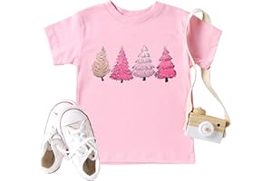 CAZYCHILD Christmas Tree Shirt for Toddler Boys Girls Merry Christmas T-Shirts Short Sleeve Holiday Tee Xmas Gift Tops