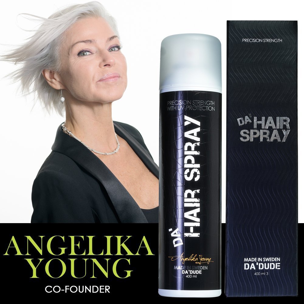 DaDude Da Hair Spray Mens Strong Hold Hairspray For Freeze Hold