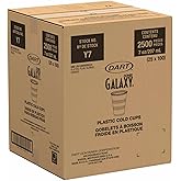 Stack Man Dart Y7 Conex Galaxy 7 oz. Translucent Plastic Cold Cup - 2500/Case