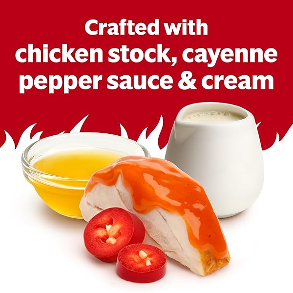 CAMPBELL’S CONDENSED SPICY BUFFALO-STYLE CREAM OF CHICKEN SOUP, 10.5 OZ CAN (CASE OF 12)