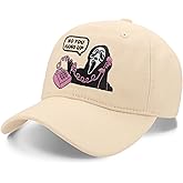 POWEROSE Funny Hats for Men Women, Funny Gifts Embroidered Letters Adjustable Cotton Baseball Cap