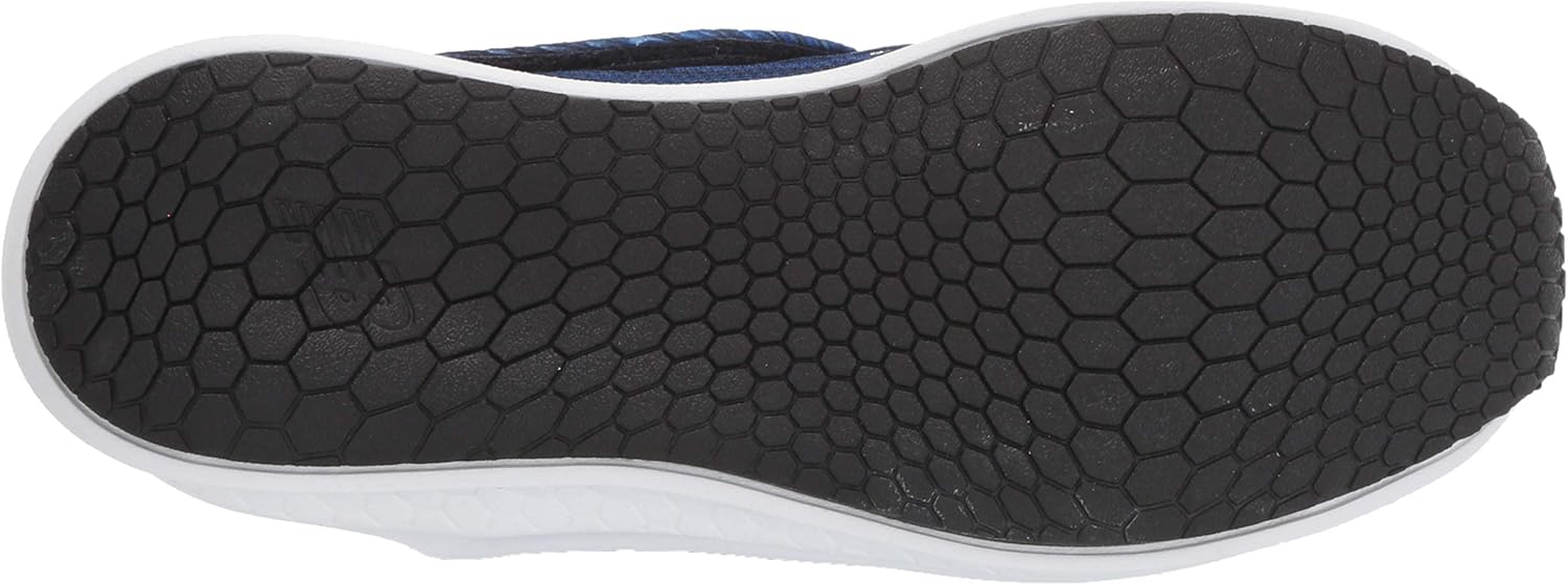 new balance kid's fresh foam fast v1 hook and loop running shoe